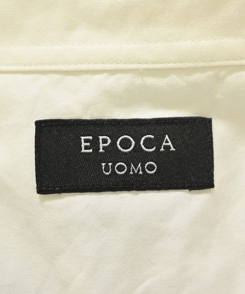 EPOCA UOMO（エポカウォモ）カジュアルシャツ 白 サイズ:48(L位) メンズ/2200703383167