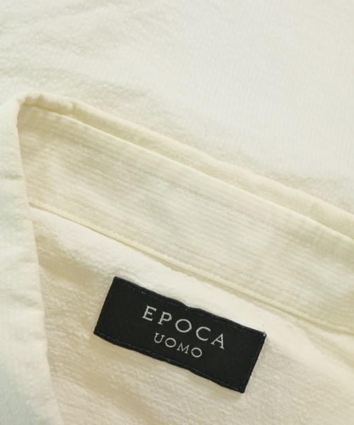 EPOCA UOMO（エポカウォモ）カジュアルシャツ 白 サイズ:50(XL位) メンズ/2200689481031