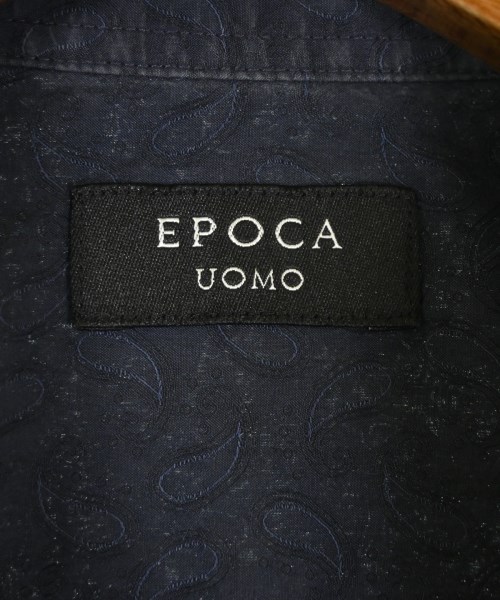 EPOCA UOMO（エポカウォモ）カジュアルシャツ 紺 サイズ:50(XL位) メンズ/2200689481048