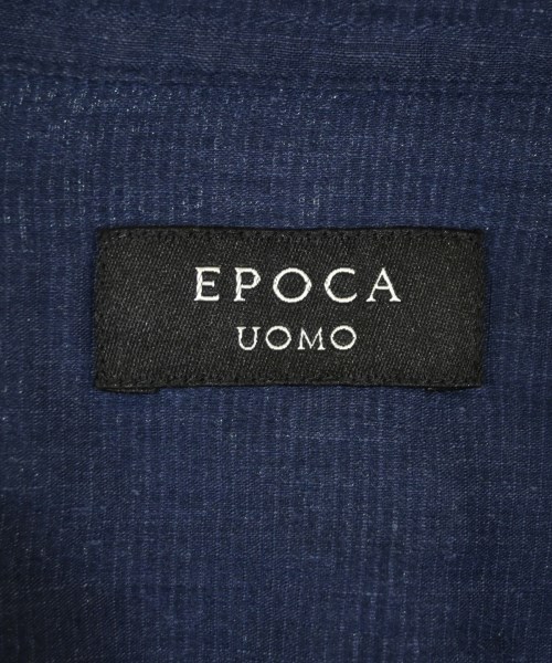 EPOCA UOMO（エポカウォモ）カジュアルシャツ 紺 サイズ:50(XL位) メンズ/2200689481062