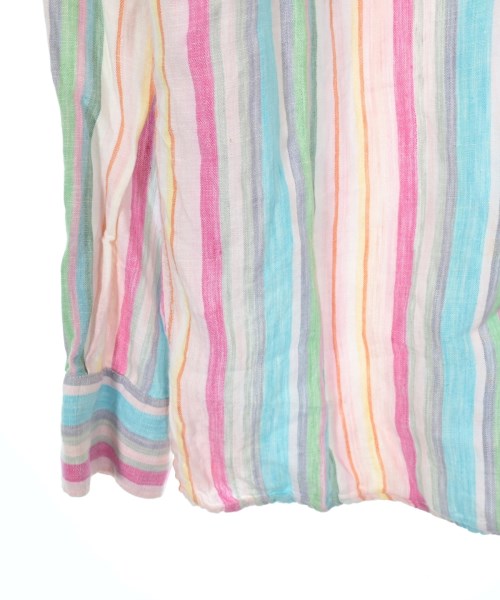 120% lino（１２０パーセントリノ）カジュアルシャツ ピンク サイズ:14(XXS位) メンズ/2200620559096