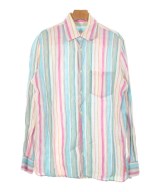 120% lino（１２０パーセントリノ）カジュアルシャツ ピンク サイズ:14(XXS位) メンズ/2200620559096