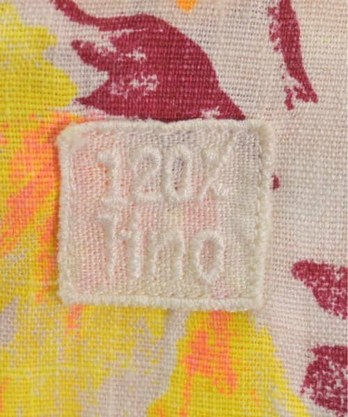 120% lino（１２０パーセントリノ）カジュアルシャツ 白 サイズ:L メンズ/2200620559102