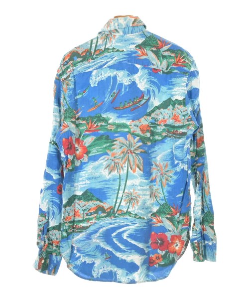 120% lino（１２０パーセントリノ）カジュアルシャツ 青 サイズ:-(L位) メンズ/2200620559119