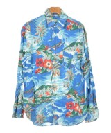 120% lino（１２０パーセントリノ）カジュアルシャツ 青 サイズ:-(L位) メンズ/2200620559119