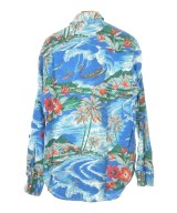 120% lino（１２０パーセントリノ）カジュアルシャツ 青 サイズ:-(L位) メンズ/2200620559119