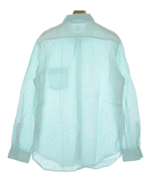 120% lino（１２０パーセントリノ）カジュアルシャツ 青 サイズ:L メンズ/2200677913148