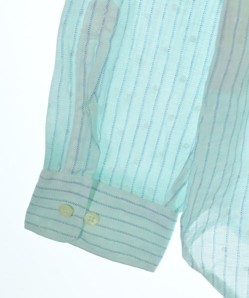 120% lino（１２０パーセントリノ）カジュアルシャツ 青 サイズ:L メンズ/2200677913148