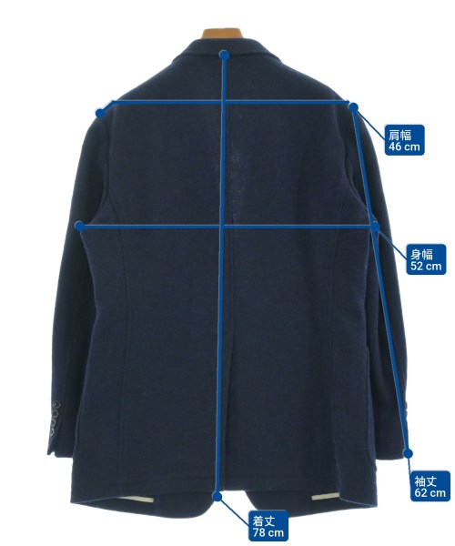 BEAMS Lights（ビームスライツ）テーラードジャケット 紺 サイズ:-(M位) メンズ/2200628087027