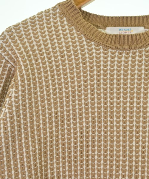 BEAMS Lights（ビームスライツ）ニット・セーター ベージュ サイズ:M メンズ/2200622661025