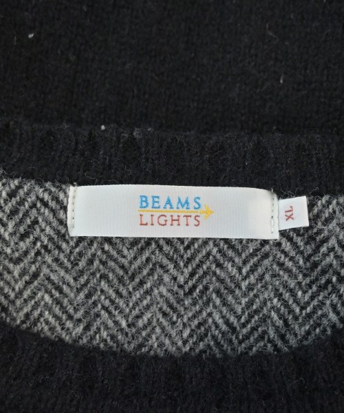 BEAMS Lights（ビームスライツ）ニット・セーター 黒 サイズ:XL メンズ/2200611426031