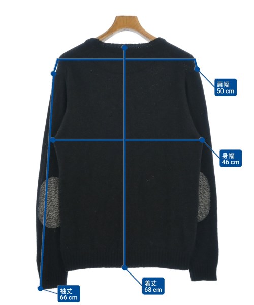 BEAMS Lights（ビームスライツ）ニット・セーター 黒 サイズ:XL メンズ/2200611426031