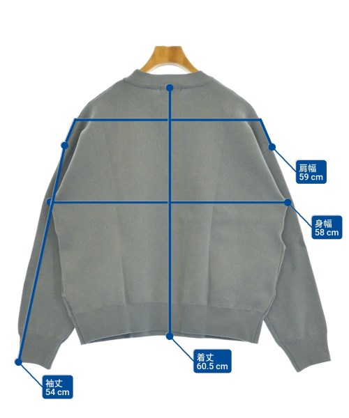 BEAMS Lights（ビームスライツ）ニット・セーター 青 サイズ:S メンズ/2200614360240