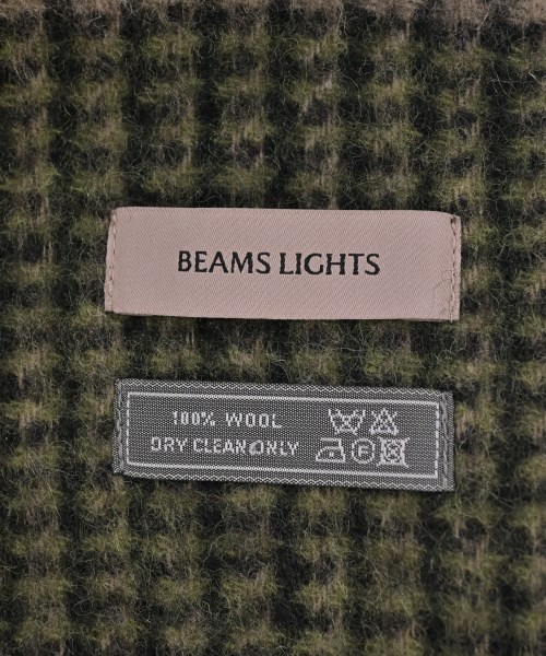 BEAMS Lights（ビームスライツ）マフラー ベージュ サイズ:- メンズ/2200673843173
