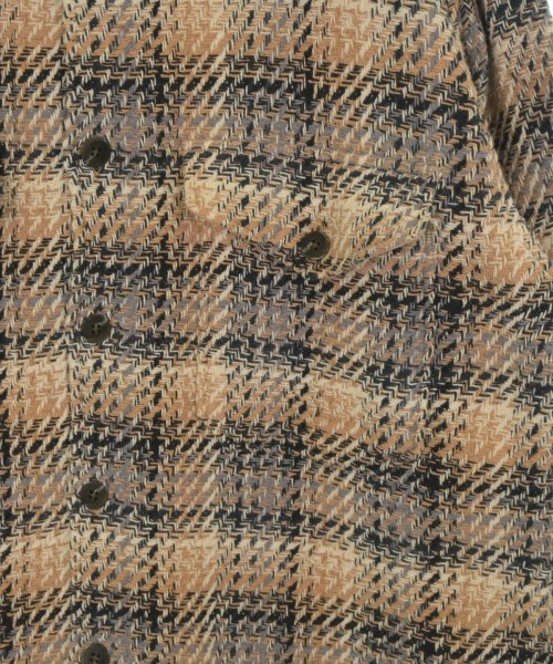 BEAMS Lights（ビームスライツ）カジュアルシャツ 茶 サイズ:L メンズ/2200681009011