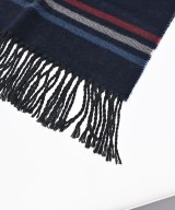 BEAMS Lights（ビームスライツ）マフラー 紺 サイズ:- メンズ/2200688730024