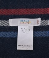 BEAMS Lights（ビームスライツ）マフラー 紺 サイズ:- メンズ/2200688730024