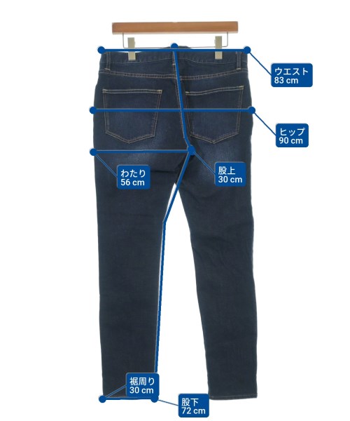 BEAMS Lights（ビームスライツ）デニムパンツ 紺 サイズ:XL メンズ/2200646993287