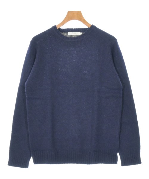 BEAMS Lights(ビームスライツ)ニット・セーター 紺 サイズ:L/2200654393093