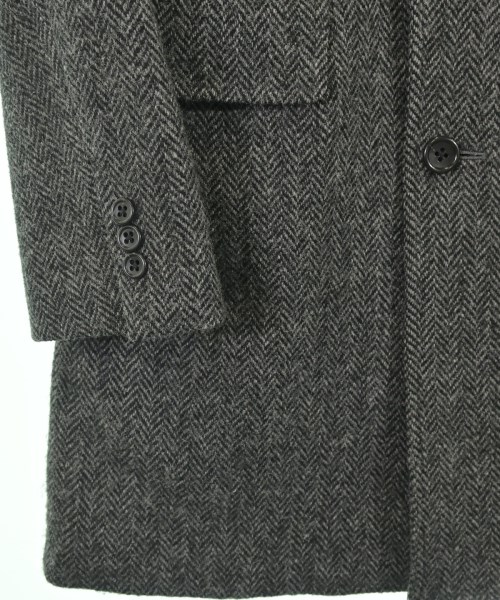 BEAMS Lights（ビームスライツ）チェスターコート 黒 サイズ:S メンズ/2200663249046