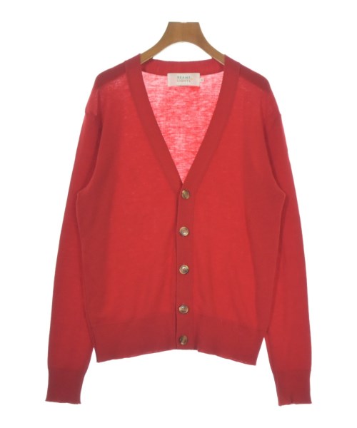 BEAMS Lights(ビームスライツ)カーディガン 赤 サイズ:M/2200662860402