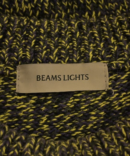 BEAMS Lights（ビームスライツ）ニット・セーター 黄 サイズ:S メンズ/2200738036083