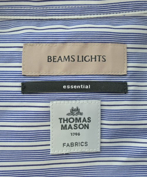 BEAMS Lights（ビームスライツ）カジュアルシャツ 青 サイズ:4(XL位) メンズ/2200681942158