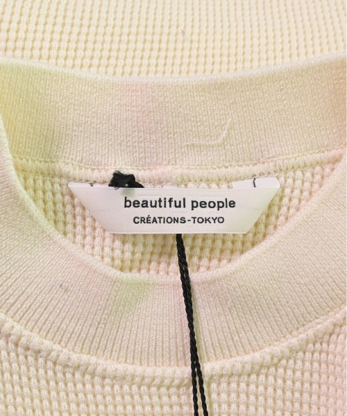 beautiful people（ビューティフルピープル）Tシャツ・カットソー 白 ...