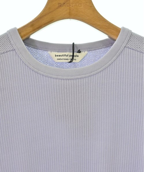 beautiful people（ビューティフルピープル）Tシャツ・カットソー 紫 サイズ:42(L位) メンズ/2200490507425