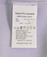 beautiful people（ビューティフルピープル）Tシャツ・カットソー 紫 サイズ:42(L位) メンズ/2200490507425