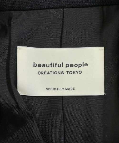 beautiful people（ビューティフルピープル）カジュアルジャケット 紺 サイズ:42(XS位) メンズ/2200636469020