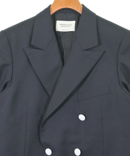 beautiful people（ビューティフルピープル）カジュアルジャケット 紺 サイズ:42(XS位) メンズ/2200636469020