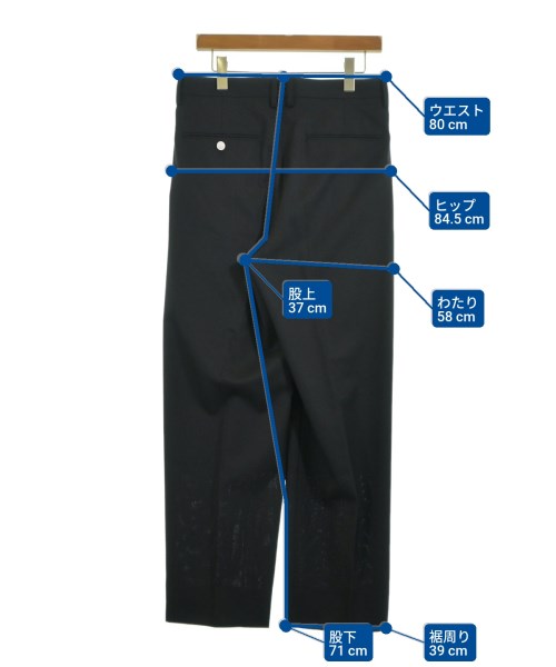 beautiful people（ビューティフルピープル）スラックス 紺 サイズ:40(M位) メンズ/2200636469037