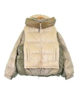 beautiful people（ビューティフルピープル）ダウンジャケット/ダウンベスト ベージュ サイズ:42(L位) メンズ/2200636280496