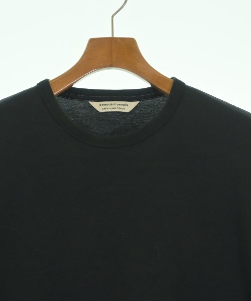 beautiful people（ビューティフルピープル）Tシャツ・カットソー 黒 サイズ:40(M位) メンズ/2200638674033