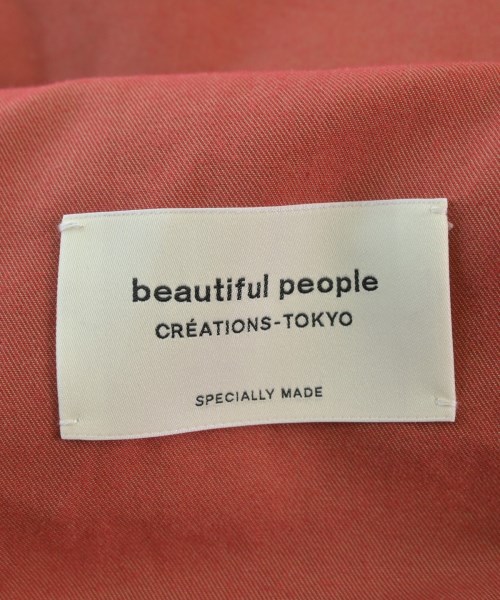 beautiful people（ビューティフルピープル）ステンカラーコート オレンジ サイズ:38(S位) メンズ/2200628733023