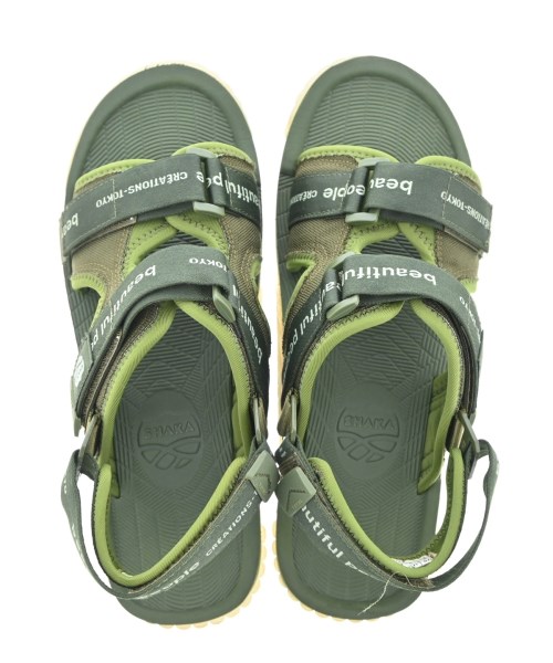 beautiful people（ビューティフルピープル）サンダル 緑 サイズ:27cm メンズ/2200627894015