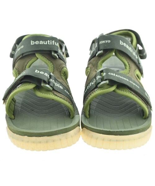 beautiful people（ビューティフルピープル）サンダル 緑 サイズ:27cm メンズ/2200627894015