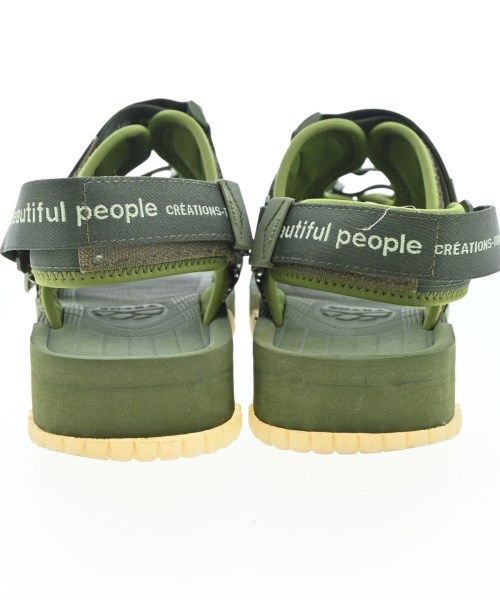 beautiful people（ビューティフルピープル）サンダル 緑 サイズ:27cm メンズ/2200627894015