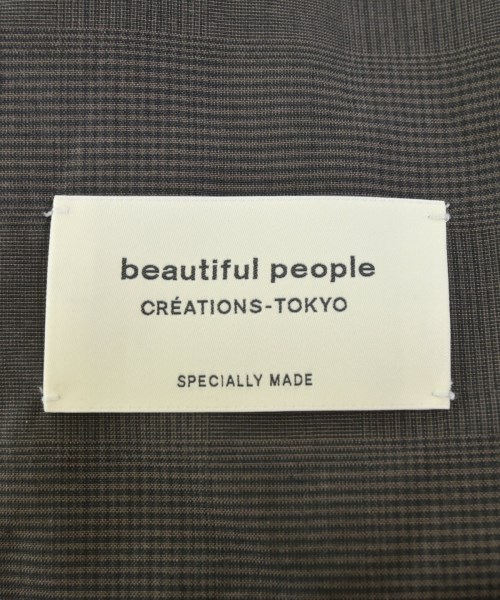 beautiful people（ビューティフルピープル）トレンチコート 茶 サイズ:S メンズ/2200628970084