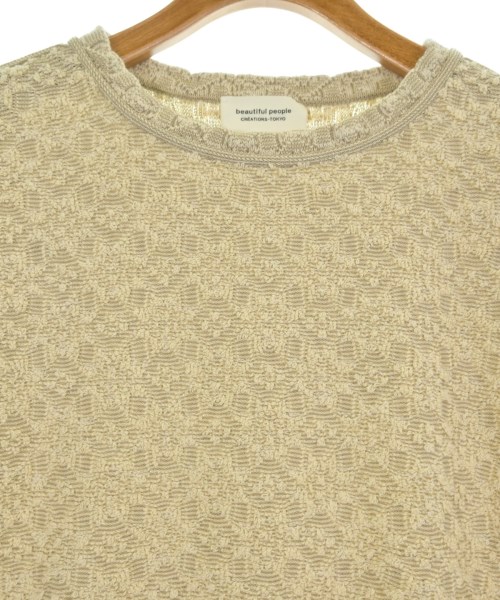 beautiful people（ビューティフルピープル）ニット・セーター ベージュ サイズ:42(M位) メンズ/2200629668027