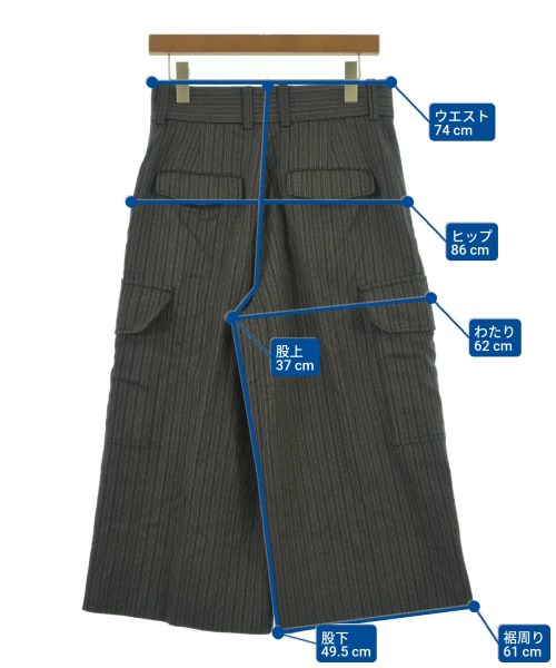 beautiful people（ビューティフルピープル）カーゴパンツ グレー サイズ:38(S位) メンズ/2200629937024