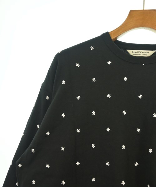 beautiful people（ビューティフルピープル）Tシャツ・カットソー 黒 サイズ:42(L位) メンズ/2200630672075