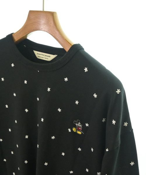 beautiful people（ビューティフルピープル）Tシャツ・カットソー 黒 サイズ:42(L位) メンズ/2200630672075