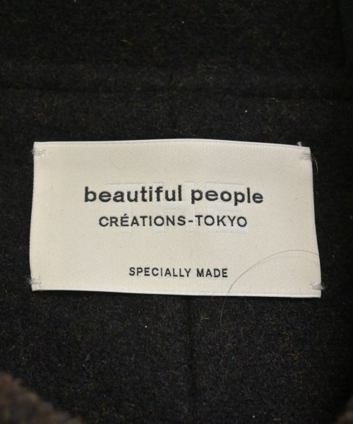 beautiful people（ビューティフルピープル）ダッフルコート 茶 サイズ:190(L位) メンズ/2200631465034
