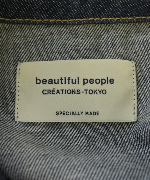 beautiful people（ビューティフルピープル）デニムジャケット 紺 サイズ:190(L位) メンズ/2200610713026
