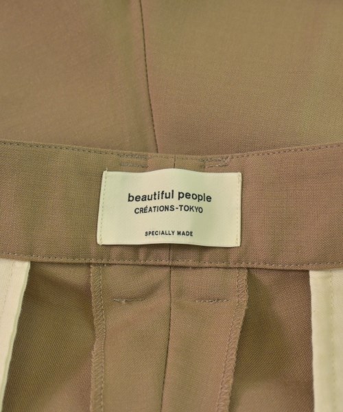 beautiful people（ビューティフルピープル）スラックス ベージュ サイズ:40(M位) メンズ/2200617499091