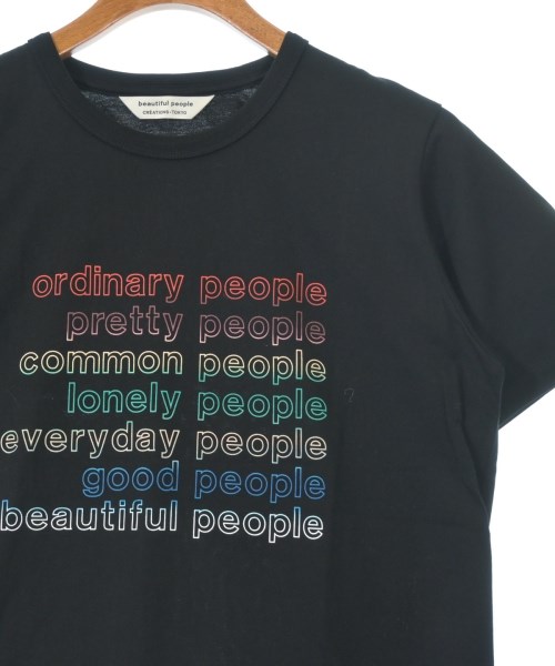 beautiful people（ビューティフルピープル）Tシャツ・カットソー 黒 サイズ:170(M位) メンズ/2200620164108