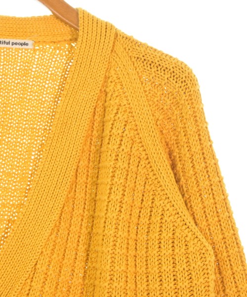 beautiful people（ビューティフルピープル）カーディガン 黄 サイズ:M メンズ/2200673567079