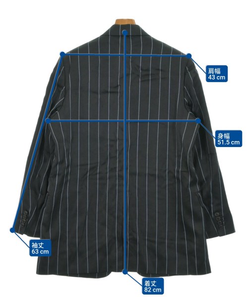 beautiful people（ビューティフルピープル）テーラードジャケット 紺 サイズ:42(L位) メンズ/2200678892022